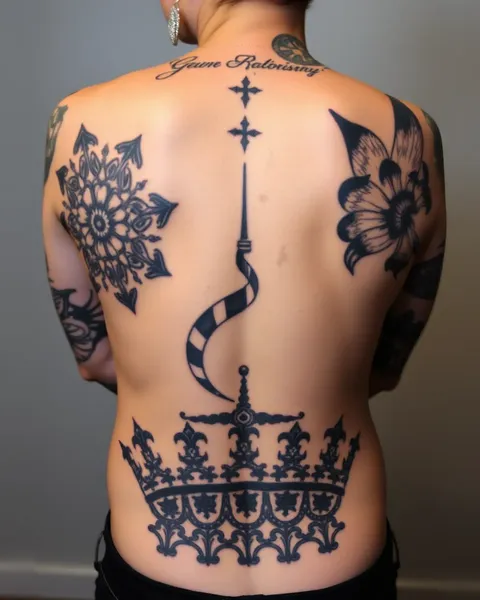 Tatouages du Dos Entier : Conception Populaire d'Art du Corps