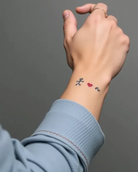 Tatouages du poignet pour les hommes : un design simple et efficace