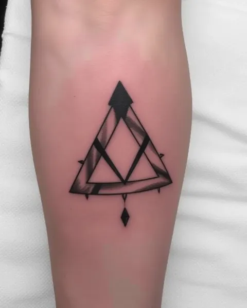 Tatouages en triangle et significations : Guide du langage symbolique