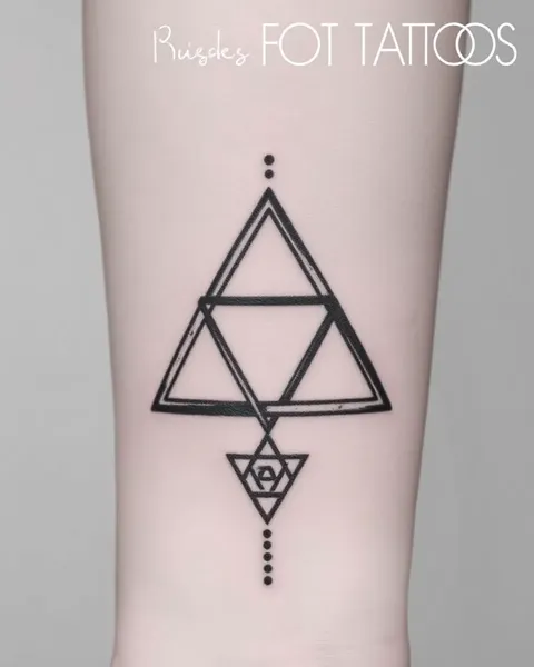 Tatouages en triangle et significations : guide pour une représentation symbolique