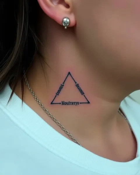 Tatouages triangulaires et significations : une représentation symbolique de l'équilibre