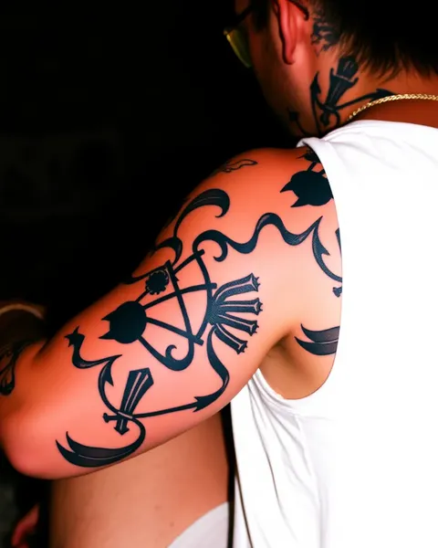 Tatouages uniques de style CM Punk