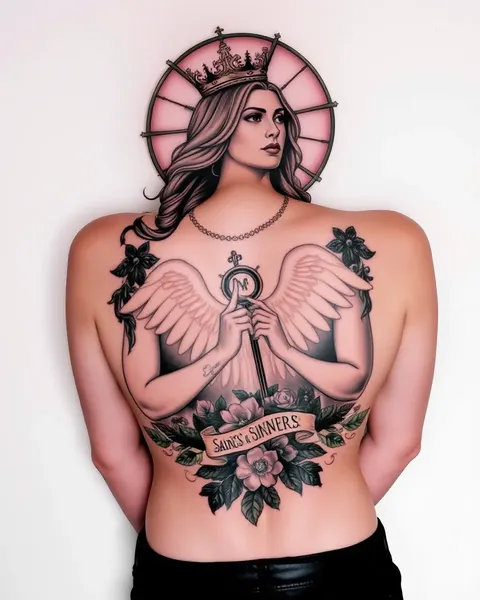 Tatouer les saints et les pécheurs avec de l'encre