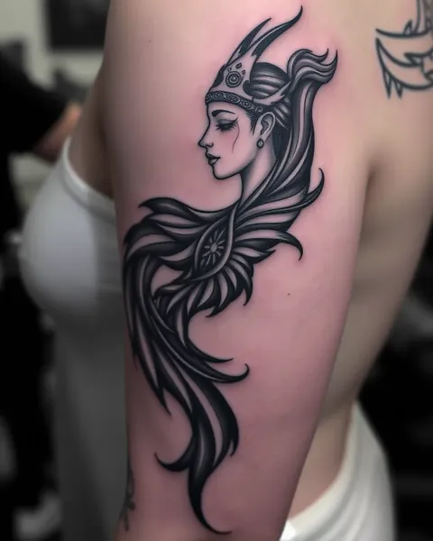 Techniques de design d'art de tatouage noir dévoilées