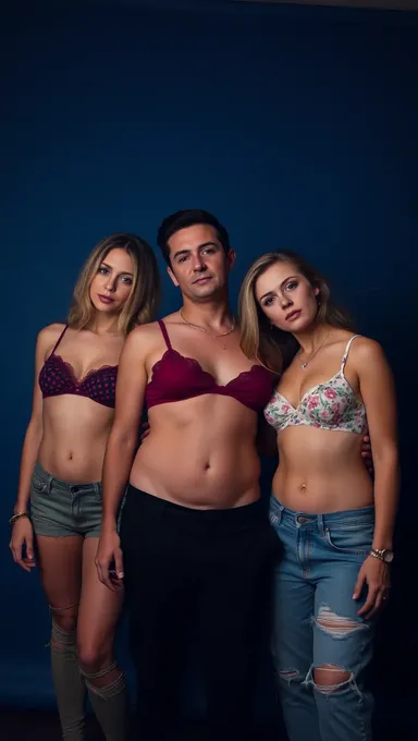 Three Boobs Take Center Stage - Trois seins occupent le plateau