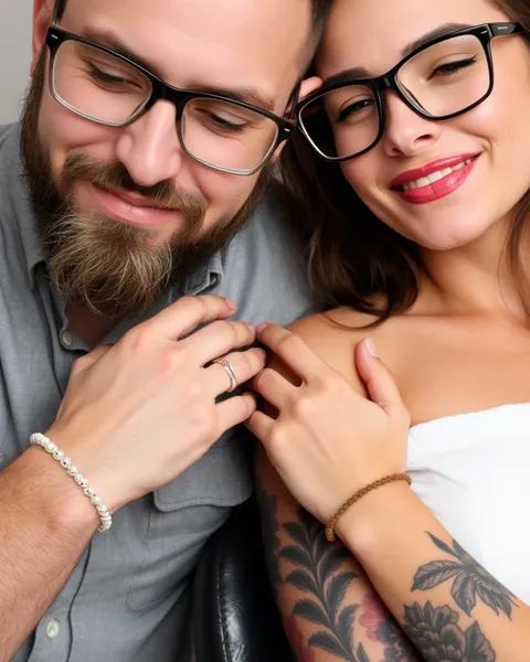 Toucher de nouveau tatouage avec une connexion émotionnelle