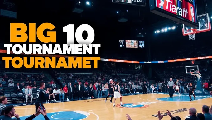 Tournoi de la Big Ten 2025 programmé pour l'année prochaine