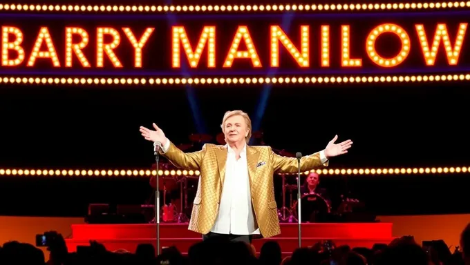 Tournée de Barry Manilow 2025 : une nuit à se rappeler