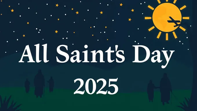 Tous-Saints 2025 : Célébration des Saints