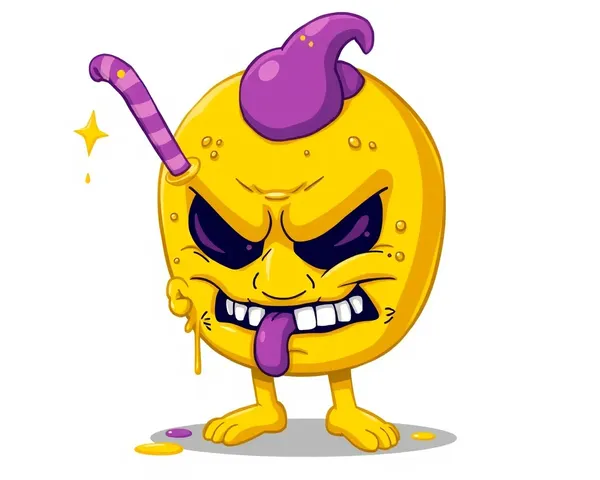 Tremblement de Grimace au format graphique PNG