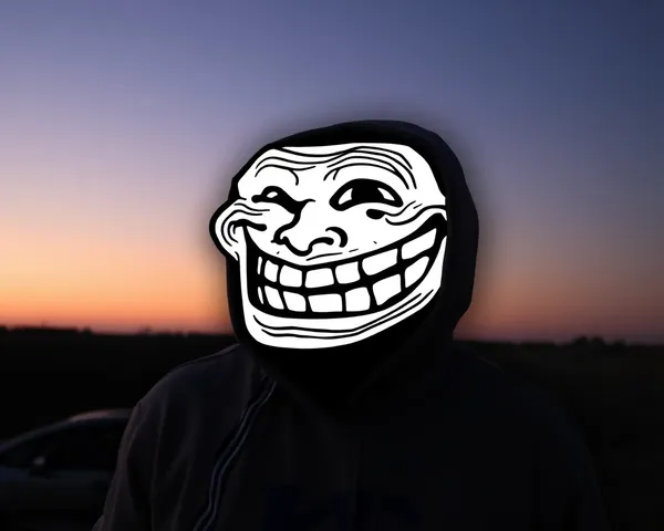 Trollface PNG : icône du jeu de la playfulness de l'ère numérique