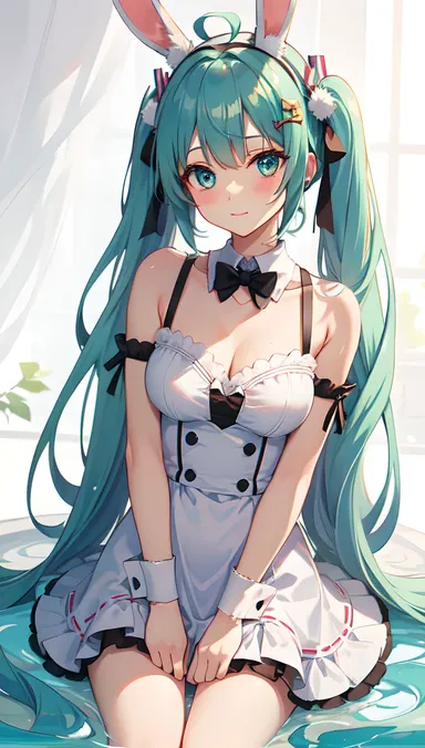 Trou noir de lapin Miku, obsession sinistre