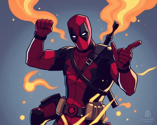 Type d'image PNG Deadpool