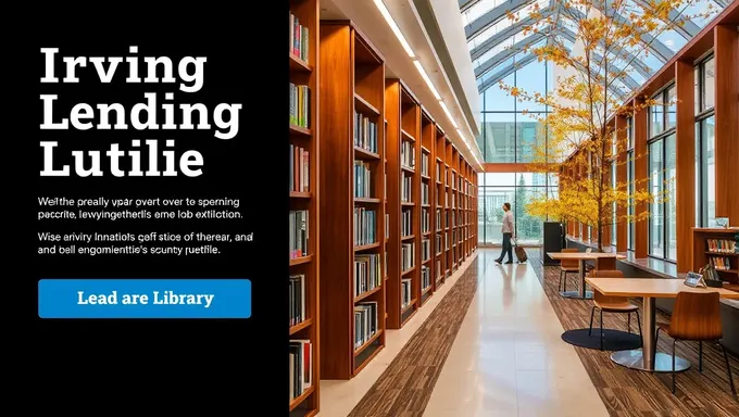 Téléchargement de PDF de la bibliothèque publique d'Irving 2025 disponible