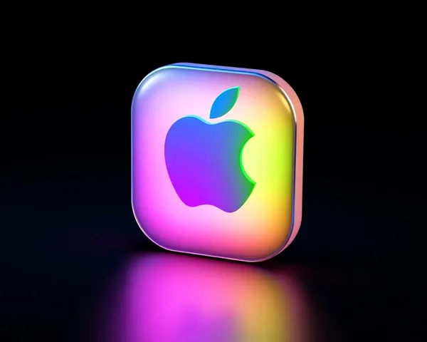 Télécharger l'icône de compte Apple 3D PNG gratuit