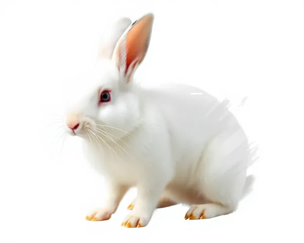 Téléchargez maintenant le fichier PNG transparent de lapin blanc