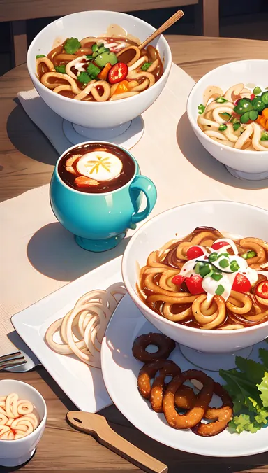 Udon Customisés Hentai : Artisanat de Noodles Main à la Main