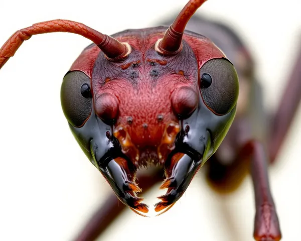 Un fichier d'image PNG transparent de visage d'ant a été trouvé