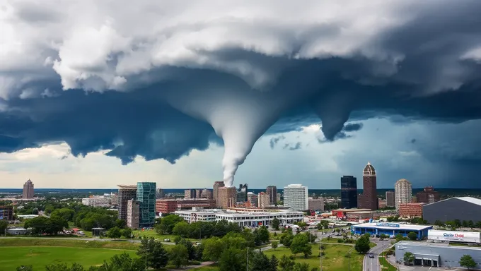 Un tornado apporte le chaos à Dallas en 2025