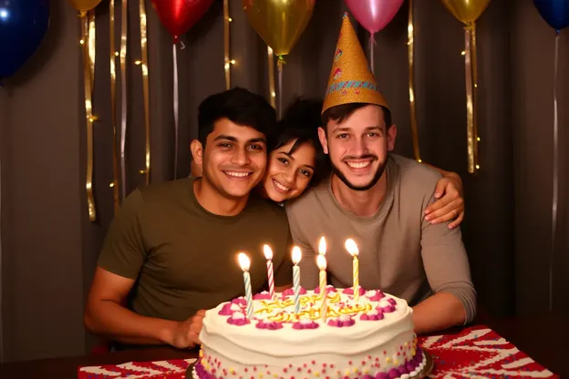 Une image de Joyeux Anniversaire Cousin pour célébrer un moment spécial