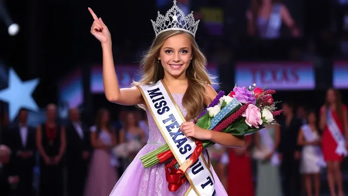 Vainqueur de Miss Texas 2025 : Réaction émotionnelle