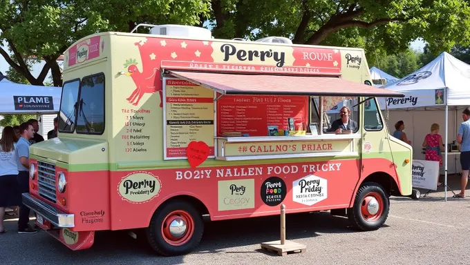 Vendredi de la Food Truck de Perry 2025 : Programme dévoilé