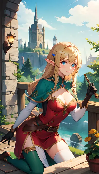 Vivre avec un Elf Hentai : Un Jeu de Fantasy et de Sexe