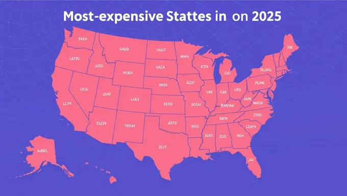 Vivre dans les États les plus coûteux en 2025