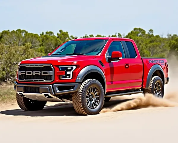 Voiture de course Ford F150 Raptor en haute résolution PNG