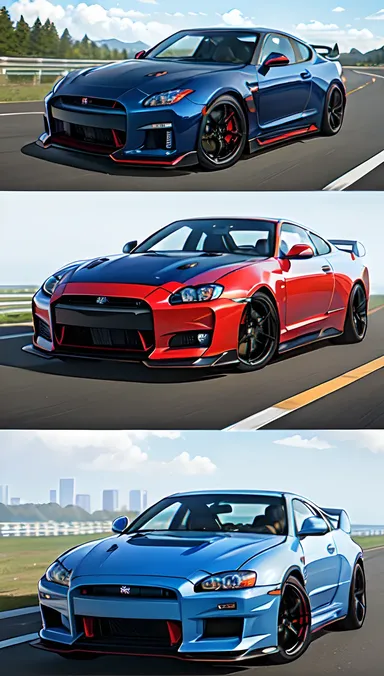 Voiture de course de haute gamme R34 GTR Skyline : Caractéristiques