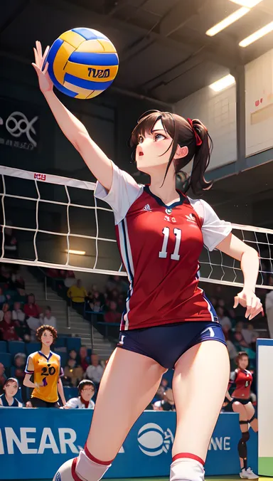 Volleyball hentai : Combinaison Unique