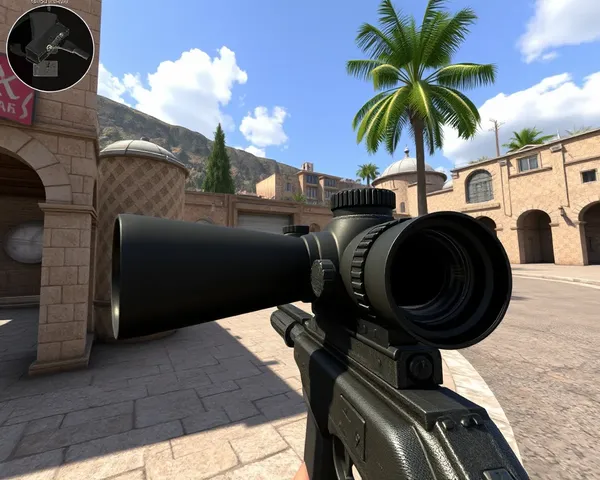 Vue de scope de sniper en format PNG CSGO : Vue de scope de sniper en format PNG CSGO