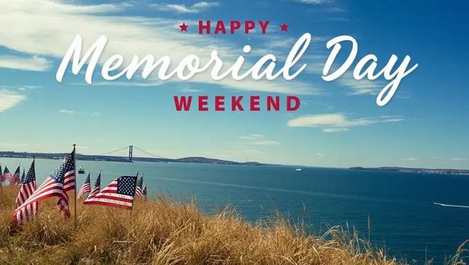 Week-end du Memorial Day 2025 : arrive à nouveau