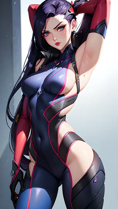 Widowmaker hentai : contenu mature, attention aux adultes