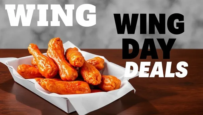 Wing Day Deals 2025 : Promotions spéciales à venir