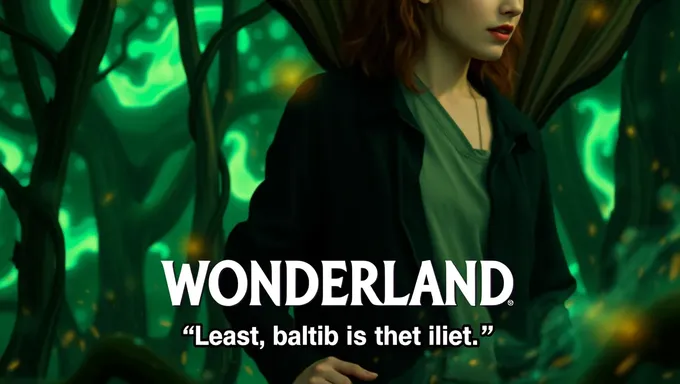 Wonderland 2025 Sous-titres : L'avenir est Maintenant