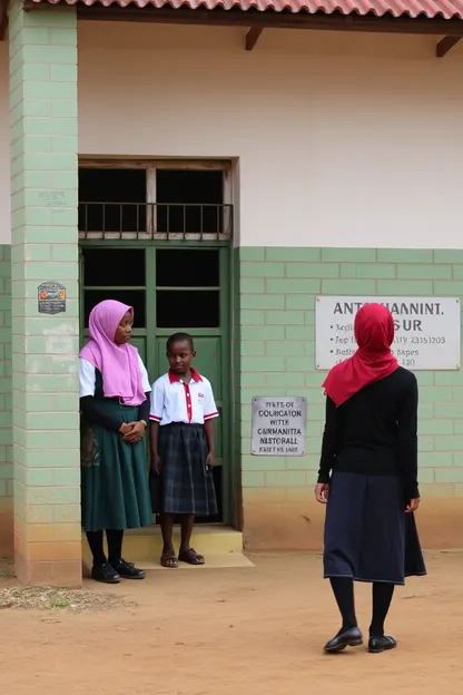 École de pension Antsahamanitra pour filles, installations