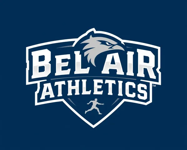 Écusson de Bel Air Athletics : logo PNG format