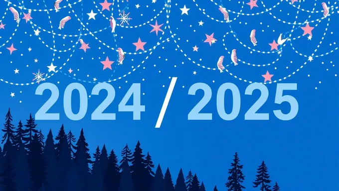 Éditeur de calendrier et de planning des vacances aux États-Unis pour 2024 et 2025