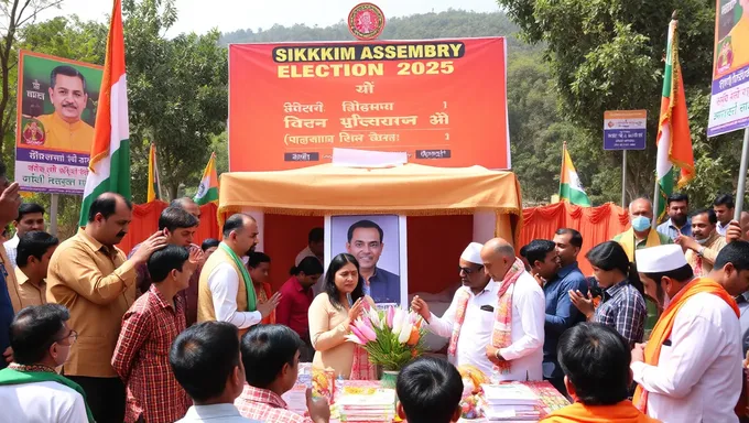 Élection législative du Sikkim 2025 : campagnes d'information pour les électeurs