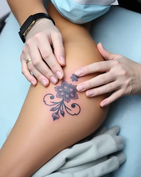 Élimination de tatouage avec solution saline