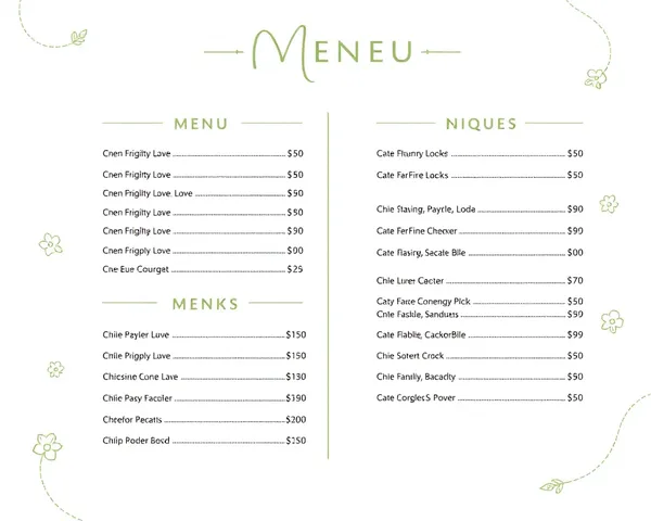 Élément de conception graphique vectoriel PNG de menu latéral