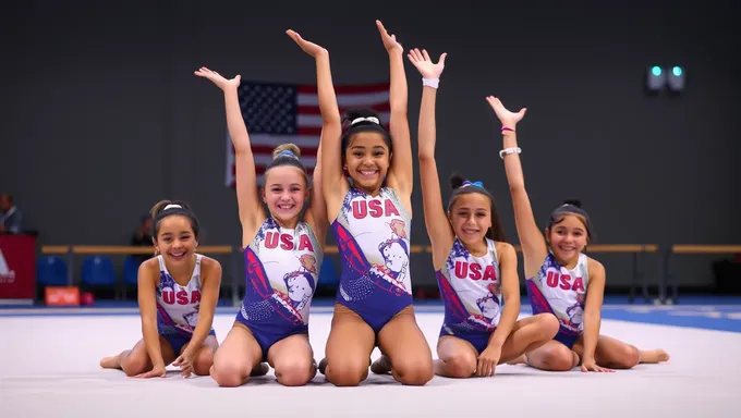 Équipe de Gymnastique des États-Unis Prépare la Saison 2025