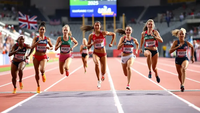 Équipe de course et athlétisme féminine des États-Unis 2025 annoncée