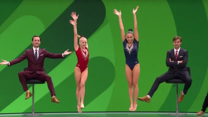 Équipe de diffusion des gymnases NBC 2025 Présentée