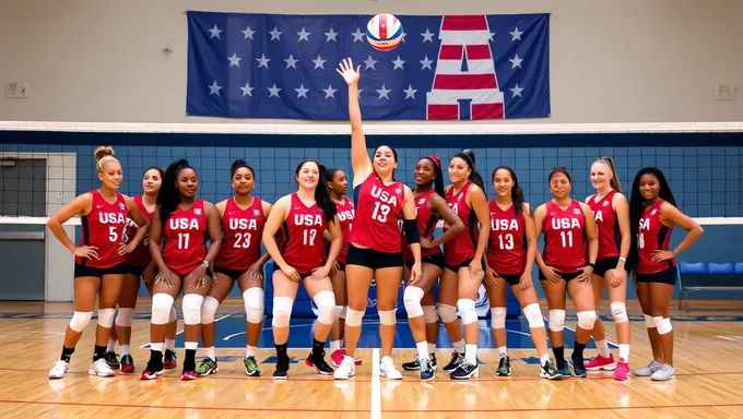 Équipe de volley-ball féminine des États-Unis 2025 Révélée