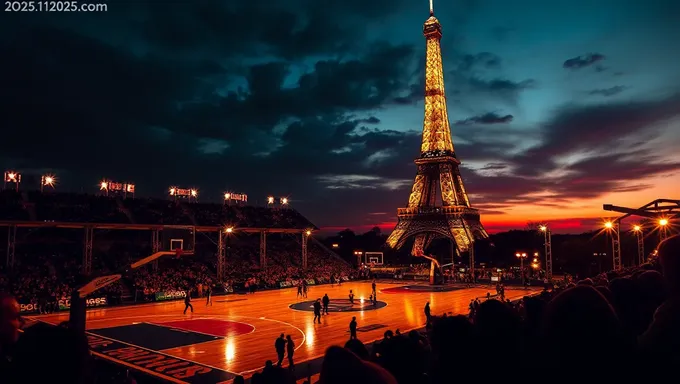 Équipes officielles de basket-ball de Molten Paris 2025