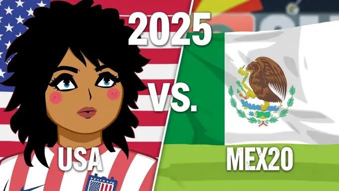 États-Unis contre Mexique 2025 : Match international de football programmé pour 2025