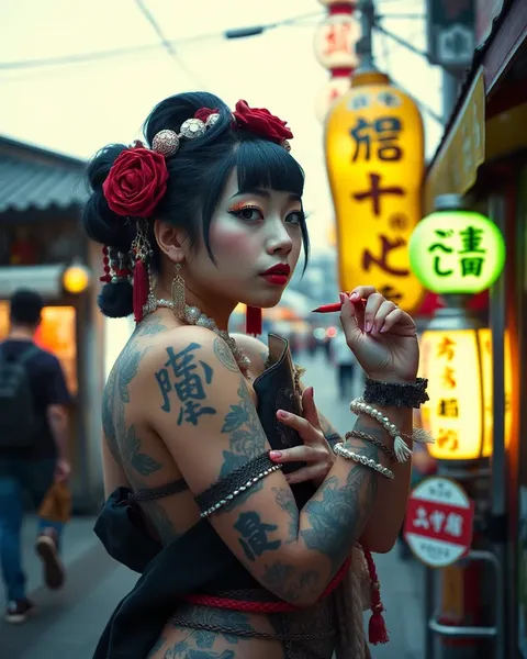 Études de services du studio de tatouage Asakusa Rox Matsuriyu