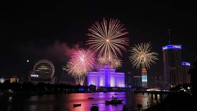 Événement de feux d'artifice de Macy's 2025 : des conceptions uniques